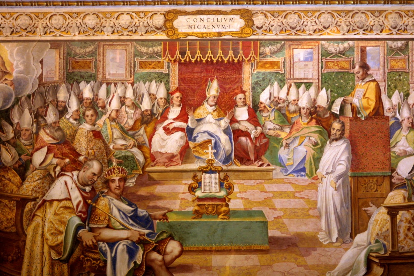 The Council of Nicaea, 325 AD — where the Nicene Creed was forged