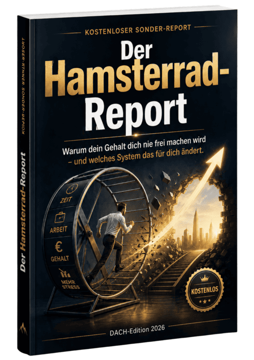 Der Hamsterrad Report – kostenloses E-Book Cover